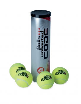 Tennisball Balls Unlimited Code Red - 4er Dose