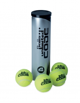 Tennisball Balls Unlimited Code Black - 4er Dose
