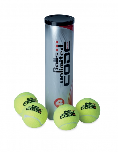 Tennisball Balls Unlimited Code Red - 4er Dose